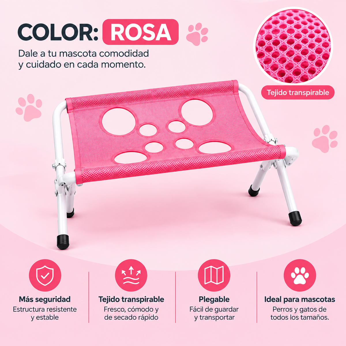 Foldable Pet Grooming & Bathing Table