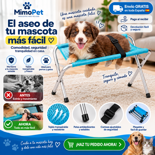 Hamaca de aseo MimoPet para perros y gatos